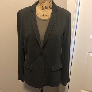 Gray blazer
